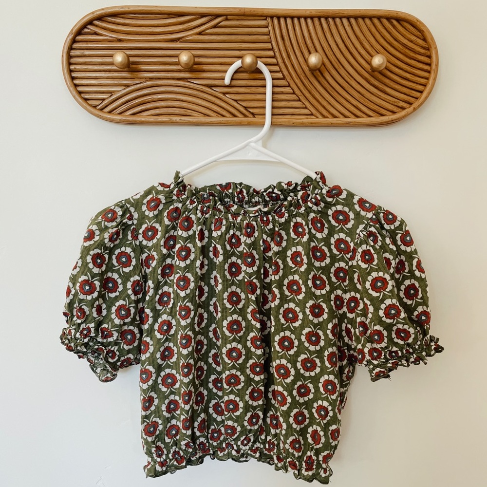 BUCKETLIST floral top